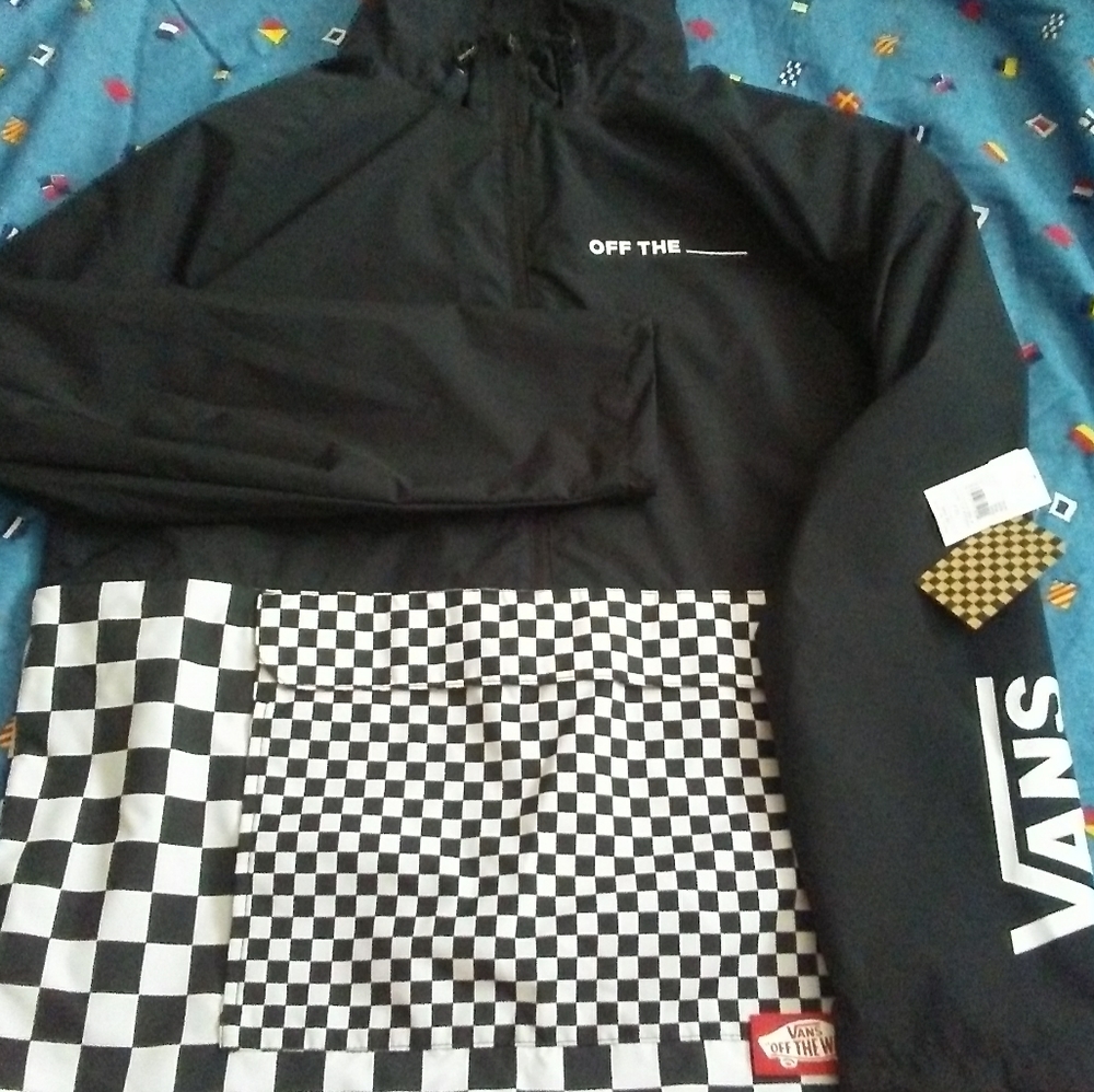 Vans swoosh nylon xxL jacket mens
